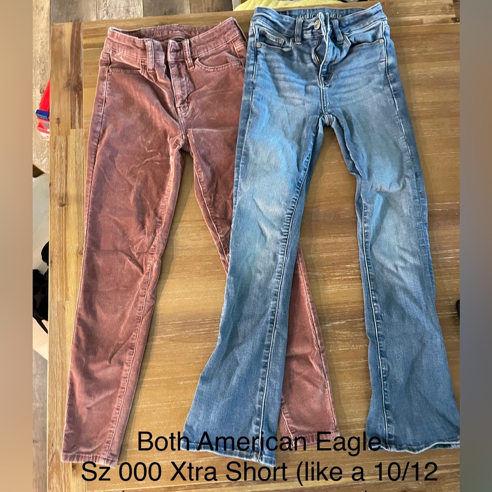 American Eagle AE Size 000 X-Short Jeans & Cords